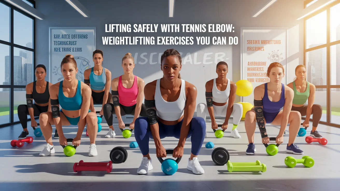 Lifting Safely with Tennis Elbow: Weightlifting Exercises You Can Do